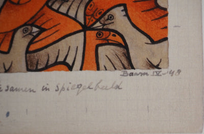 ESCHER M.C. : Armée médiévale, oeuvre originale (photo de détail 10) - Crédit photo : Galerie Art.Paris