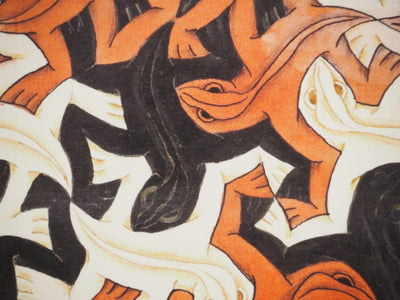 ESCHER M.C. : Lézards entremêlés, oeuvre originale (photo de détail 8) - Crédit photo : Galerie Art.Paris