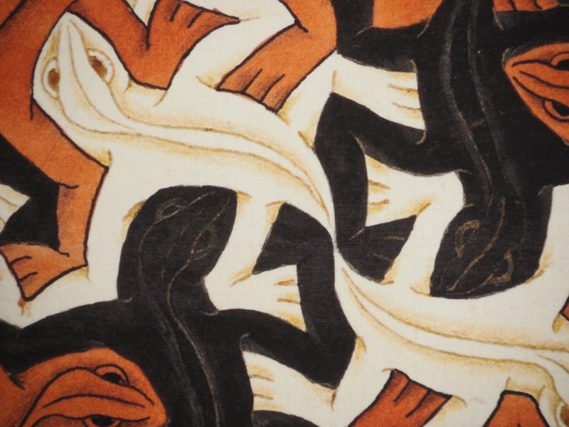 ESCHER M.C. : Lézards entremêlés, oeuvre originale (photo de détail 9) - Crédit photo : Galerie Art.Paris