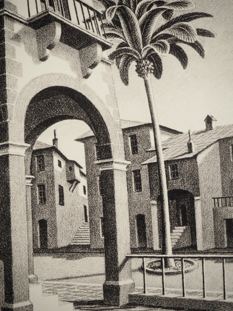 ESCHER M.C. : Ascendant et Descendant, oeuvre originale (photo de détail 7) - Crédit photo : Galerie Art.Paris