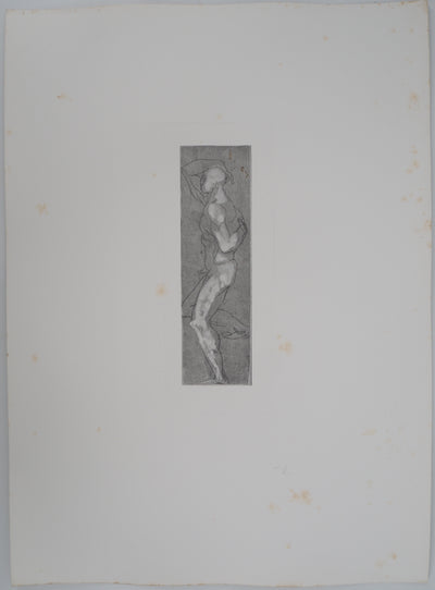 BT Auguste RODIN: Castor and Pollux, Engraving