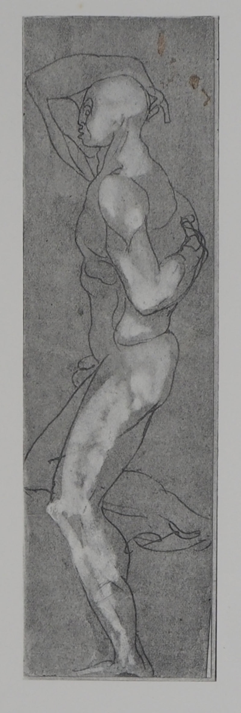 BT Auguste RODIN: Castor and Pollux, Engraving