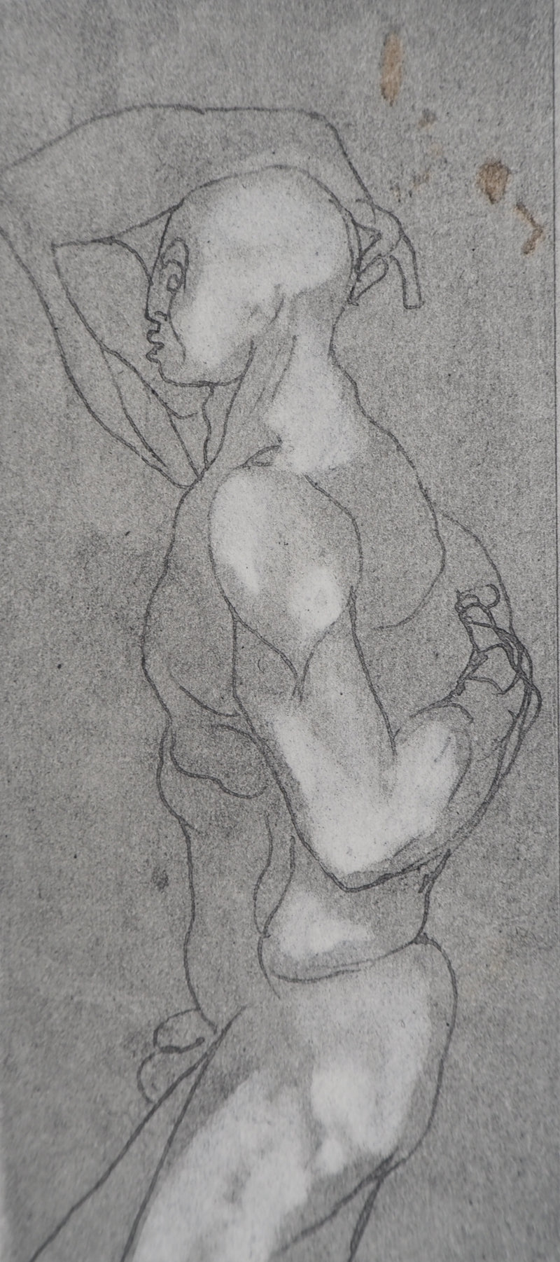 BT Auguste RODIN: Castor and Pollux, Engraving