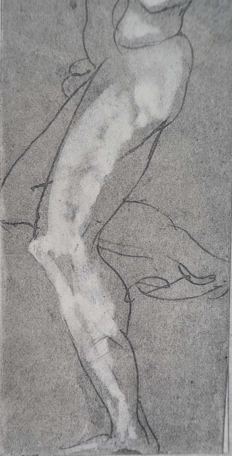 BT Auguste RODIN: Castor and Pollux, Engraving