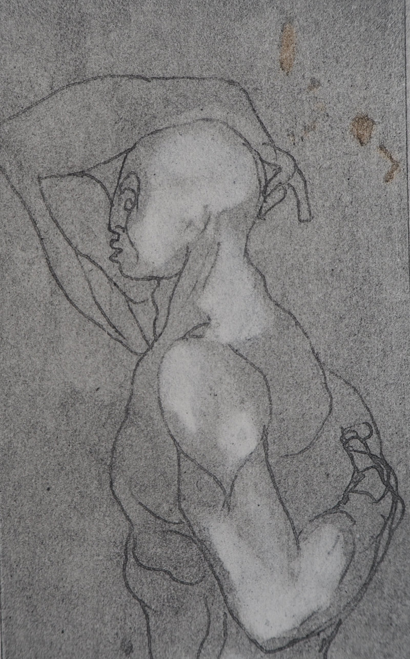 BT Auguste RODIN: Castor and Pollux, Engraving