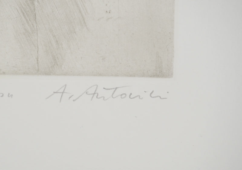 Annapia ANTONINI : Bouquet de fleurs, Gravure originale (photo de détail 2) - Crédit photo : Galerie Art.Paris