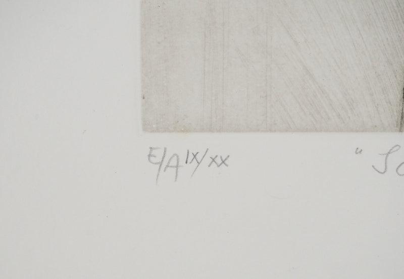 Annapia ANTONINI : Bouquet de fleurs, Gravure originale (photo de détail 6) - Crédit photo : Galerie Art.Paris
