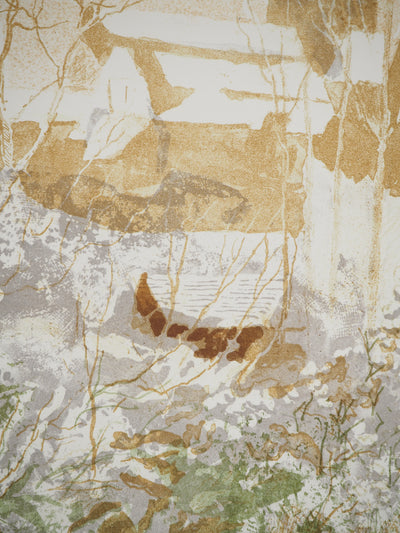 Pierre-Eugène CLAIRIN : Il neige, Lithographie originale (photo de détail 5) - Crédit photo : Galerie Art.Paris