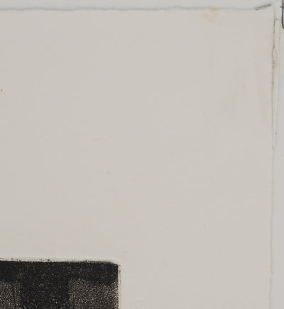 Jacques HALLEZ : Dans l'atelier, Gravure originale (photo de détail 7) - Crédit photo : Galerie Art.Paris