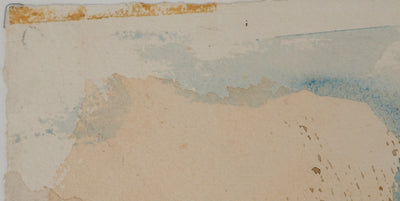 Pierre-Eugène CLAIRIN : Automne suspendu, Aquarelle originale (photo de détail 6) - Crédit photo : Galerie Art.Paris