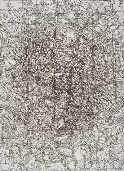 Krystyna SMIECHOWSKA : Composition abstraite, Gravure originale (photo de détail 3) - Crédit photo : Galerie Art.Paris