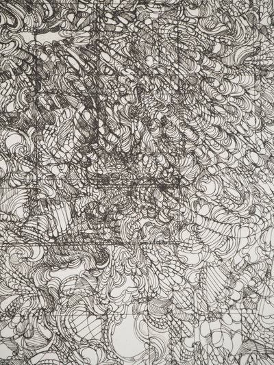 Krystyna SMIECHOWSKA : Composition abstraite, Gravure originale (photo de détail 5) - Crédit photo : Galerie Art.Paris