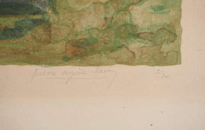 Pierre-Eugène CLAIRIN : Femme et enfant, Lithographie originale (photo de détail 2) - Crédit photo : Galerie Art.Paris