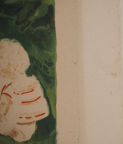 Pierre-Eugène CLAIRIN : Femme et enfant, Lithographie originale (photo de détail 6) - Crédit photo : Galerie Art.Paris