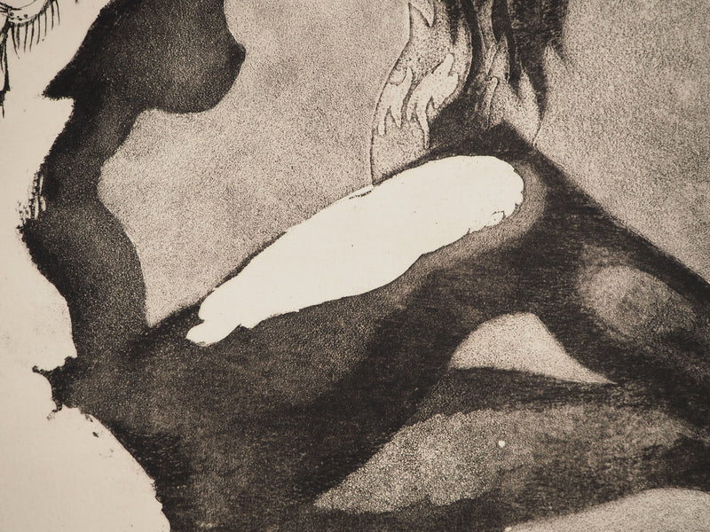 Jean-Louis VIARD : Soumission, Gravure originale (photo de détail 5) - Crédit photo : Galerie Art.Paris