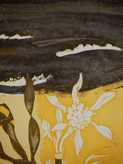 Ginette SEXER : Fleurs des sables, Gravure originale (photo de détail 5) - Crédit photo : Galerie Art.Paris