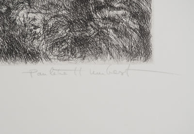 Paulette HUMBERT : Image d'été, Gravure originale (photo de détail 2) - Crédit photo : Galerie Art.Paris