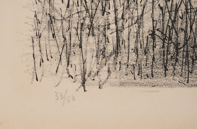Jean CARZOU : Oliviers en Provence, Lithographie originale (photo de détail 6) - Crédit photo : Galerie Art.Paris