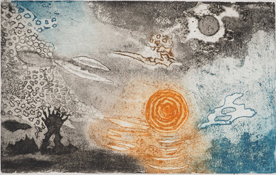 Colette PETTIER : Renaissance, Gravure originale (photo de détail 3) - Crédit photo : Galerie Art.Paris