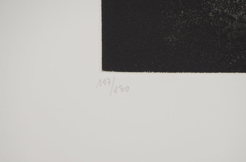 Luc GERBIER : Rivage, Gravure originale (photo de détail 6) - Crédit photo : Galerie Art.Paris