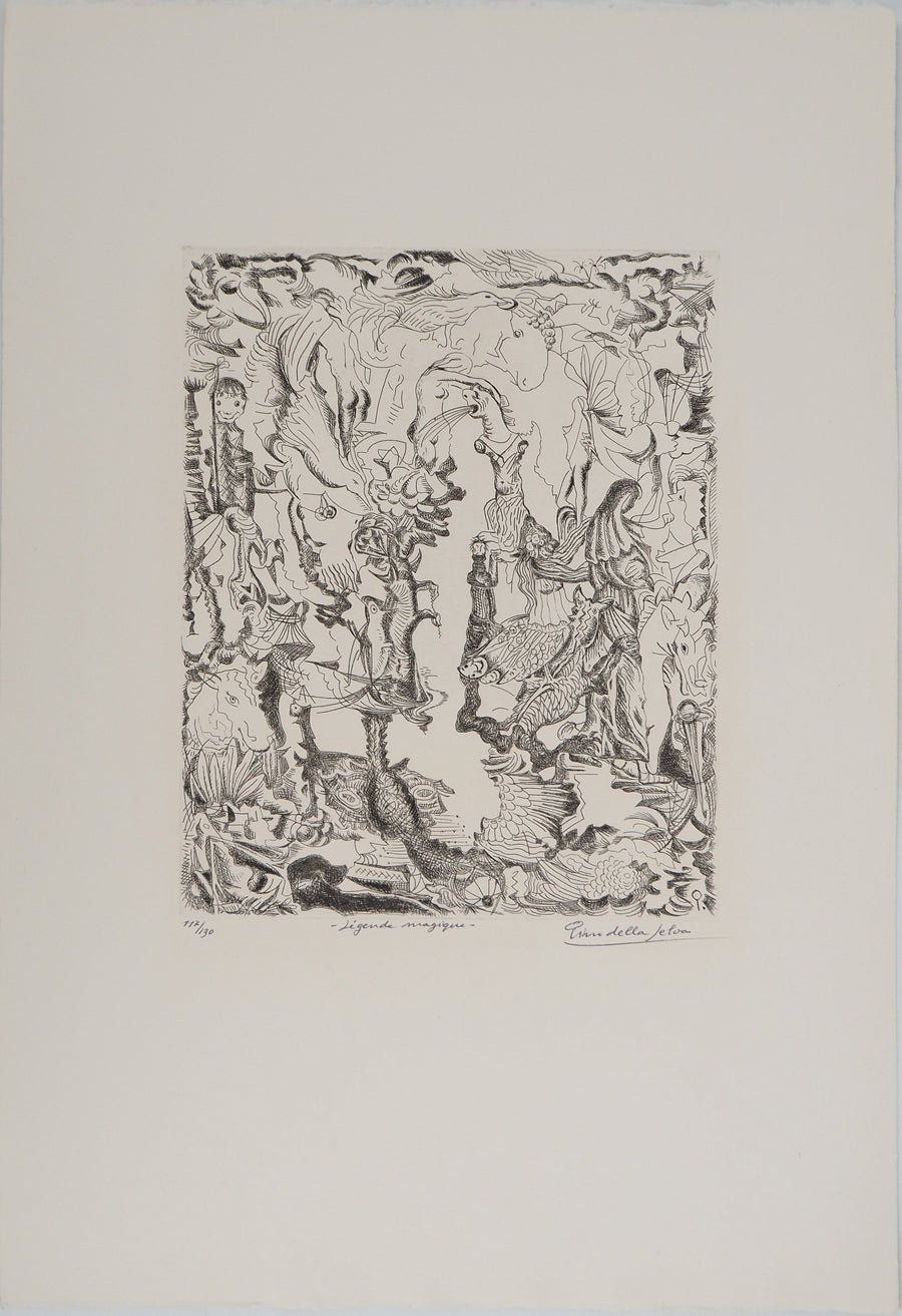 DELLA SELVA Pino : lithographies, gravures et affiches disponibles