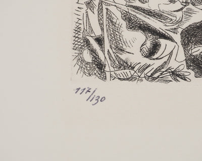 Pino DELLA SELVA : Légende magique, Gravure originale (photo de détail 6) - Crédit photo : Galerie Art.Paris