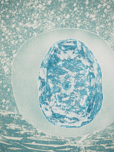 Helene LAFFLY : Genèse d'une planète, Gravure originale (photo de détail 4) - Crédit photo : Galerie Art.Paris