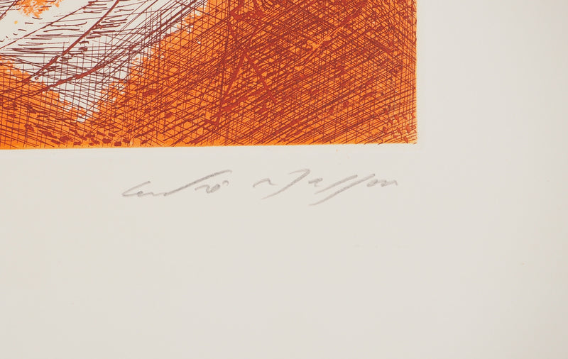 André MASSON : Sommeil incandescent, Gravure originale (photo de détail 2) - Crédit photo : Galerie Art.Paris