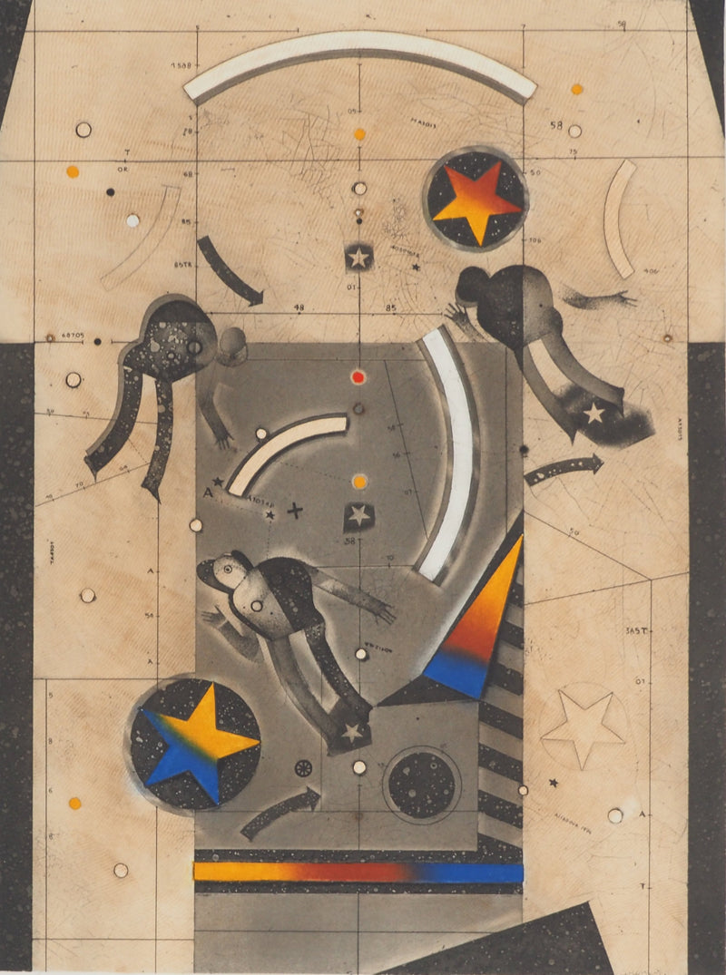 ASSADOUR : Zénith, Gravure originale (photo de détail 3) - Crédit photo : Galerie Art.Paris