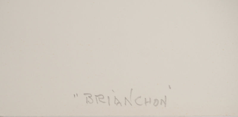 Maurice BRIANCHON : Vue sur le canal , Lithographie originale (photo de détail 5) - Crédit photo : Galerie Art.Paris