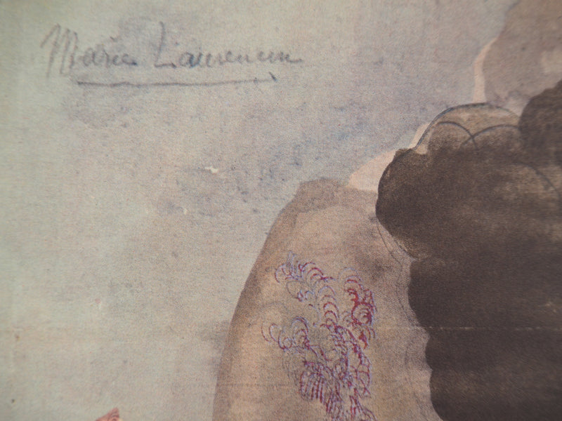 Marie LAURENCIN : Ballet, les Biches, oeuvre originale (photo de détail 2) - Crédit photo : Galerie Art.Paris
