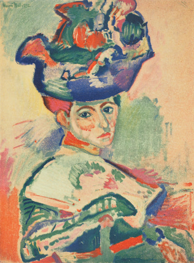 Henri MATISSE : Femme au chapeau (Madame Matisse), Lithographie originale (photo de détail 3) - Crédit photo : Galerie Art.Paris