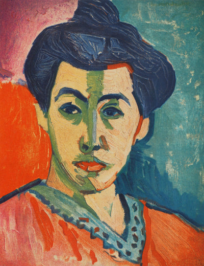 Henri MATISSE : Portrait à la raie verte, Lithographie originale (photo de détail 3) - Crédit photo : Galerie Art.Paris