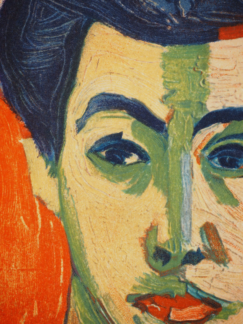 Henri MATISSE : Portrait à la raie verte, Lithographie originale (photo de détail 5) - Crédit photo : Galerie Art.Paris