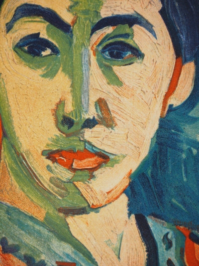Henri MATISSE : Portrait à la raie verte, Lithographie originale (photo de détail 4) - Crédit photo : Galerie Art.Paris