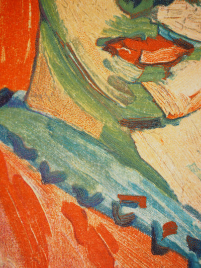 Henri MATISSE : Portrait à la raie verte, Lithographie originale (photo de détail 6) - Crédit photo : Galerie Art.Paris