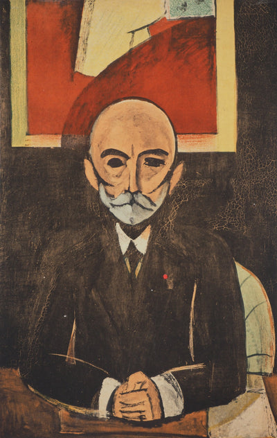 Henri MATISSE : Homme aux yeux noirs (Auguste Pellerin), Lithographie originale (photo de détail 2) - Crédit photo : Galerie Art.Paris