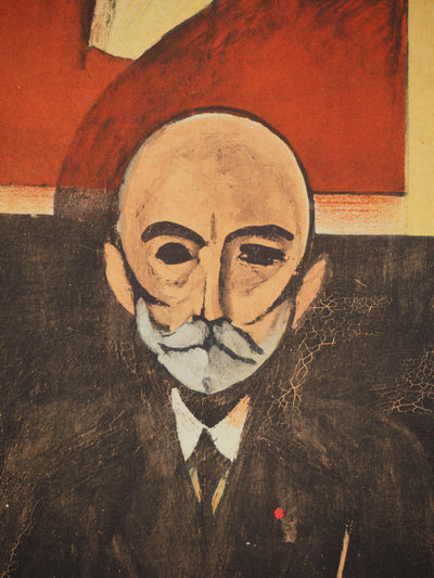 Henri MATISSE : Homme aux yeux noirs (Auguste Pellerin), Lithographie originale (photo de détail 3) - Crédit photo : Galerie Art.Paris