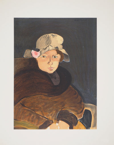 Henri MATISSE : Femme au chapeau à fleur, Lithographie originale (vue générale) - Crédit photo : Galerie Art.Paris