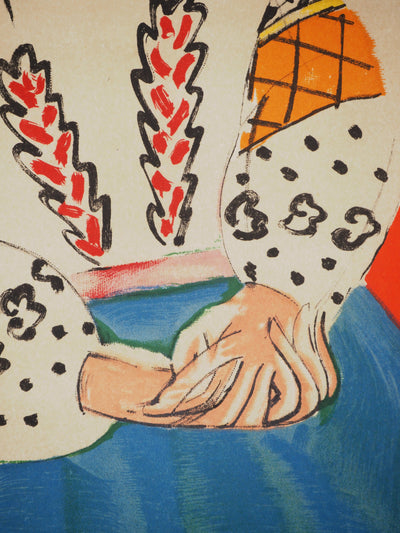 Henri MATISSE : La blouse roumaine, Lithographie originale (photo de détail 5) - Crédit photo : Galerie Art.Paris