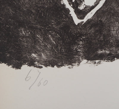 Guillaume CORNEILLE : Fonds marins, 1963/67, Lithographie originale (photo de détail 6) - Crédit photo : Galerie Art.Paris