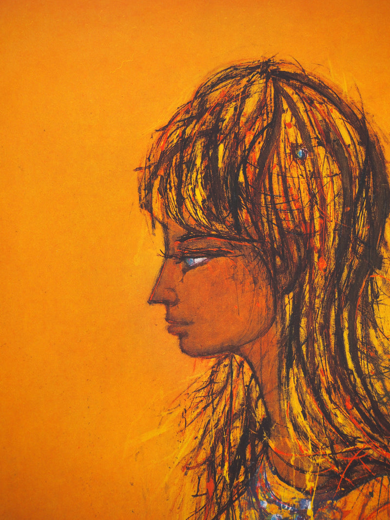 Jean CARZOU : Profil féminin, Gravure originale (photo de détail 4) - Crédit photo : Galerie Art.Paris