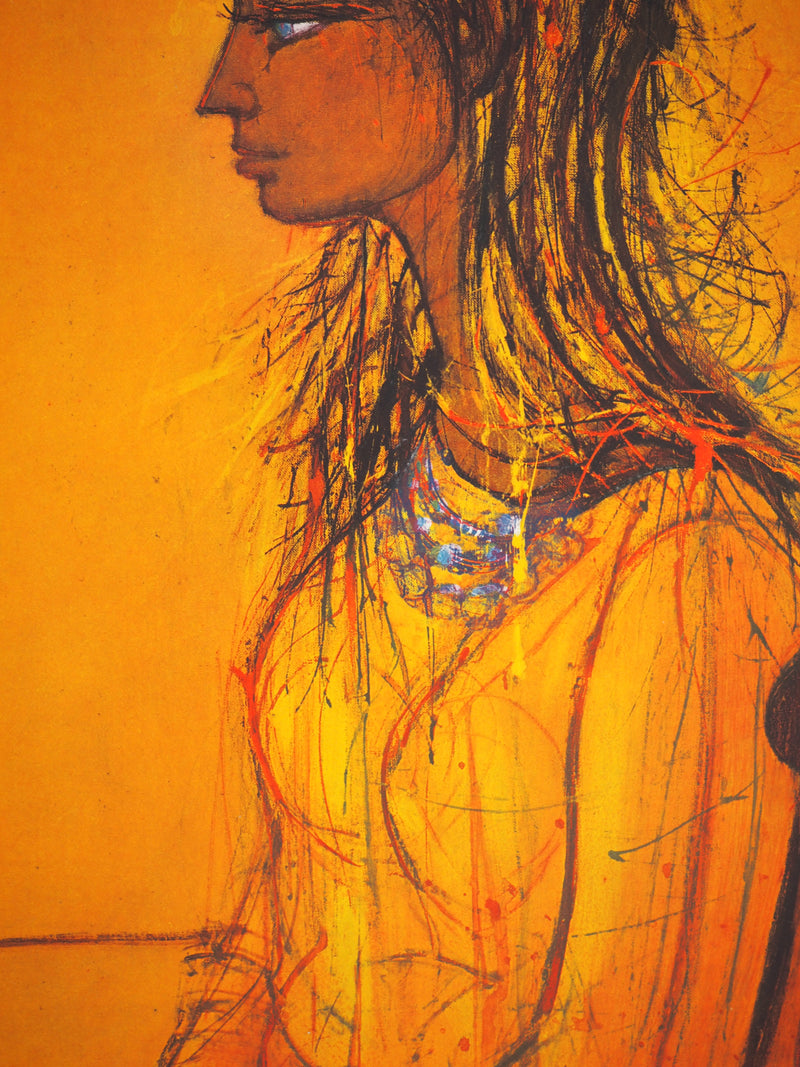Jean CARZOU : Profil féminin, Gravure originale (photo de détail 5) - Crédit photo : Galerie Art.Paris