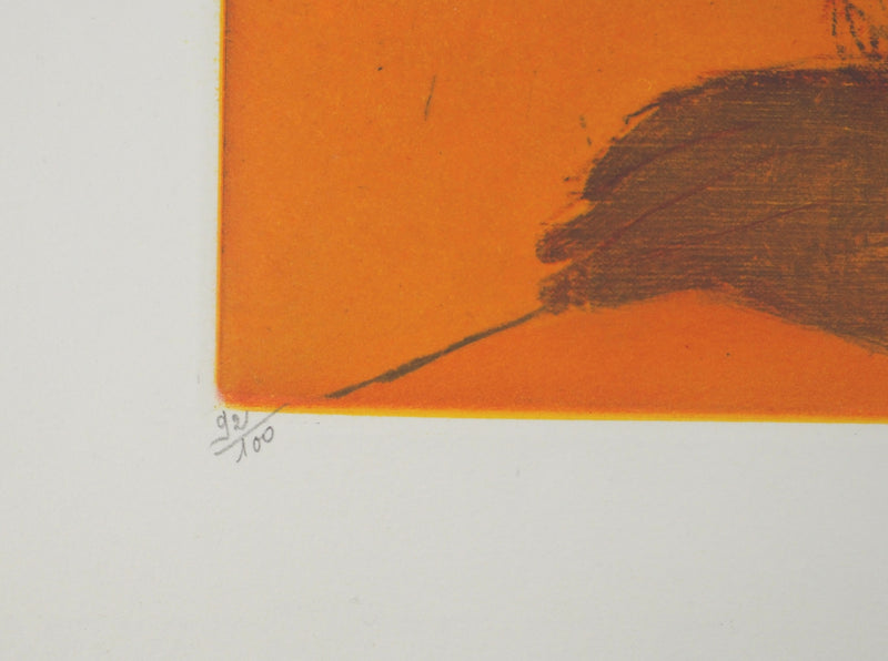 Jean CARZOU : Profil féminin, Gravure originale (photo de détail 6) - Crédit photo : Galerie Art.Paris