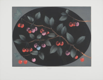 Mario AVATI : Pourquoi bleue, Gravure originale (vue générale) - Crédit photo : Galerie Art.Paris