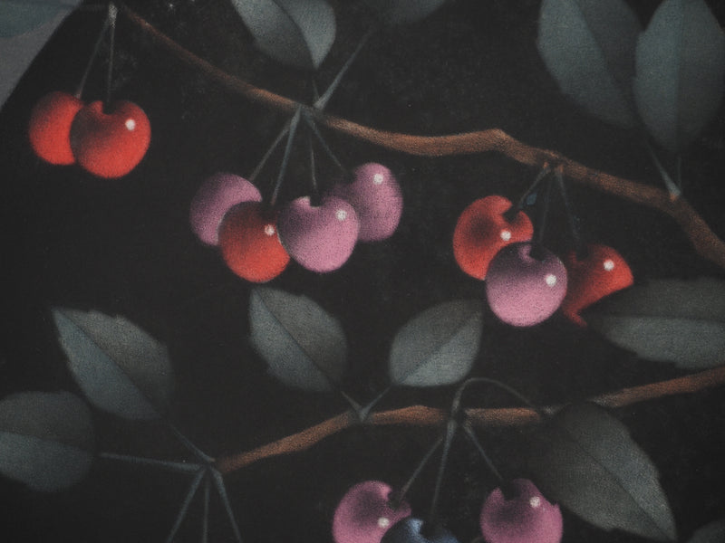 Mario AVATI : Pourquoi bleue, Gravure originale (photo de détail 5) - Crédit photo : Galerie Art.Paris