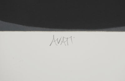 Mario AVATI : Pourquoi bleue, Gravure originale (photo de détail 2) - Crédit photo : Galerie Art.Paris