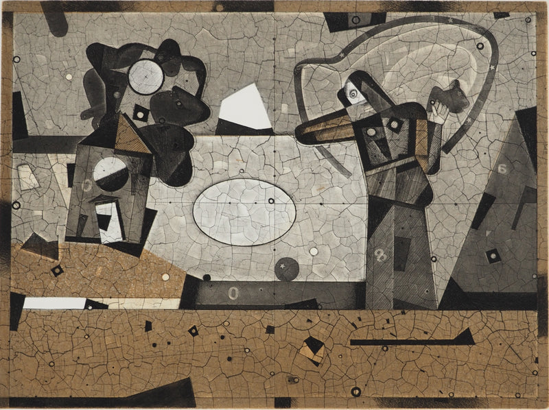 ASSADOUR : Le temps passe vite, Gravure originale (photo de détail 3) - Crédit photo : Galerie Art.Paris