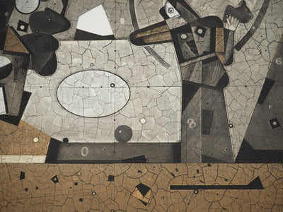 ASSADOUR : Le temps passe vite, Gravure originale (photo de détail 5) - Crédit photo : Galerie Art.Paris