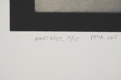 Mario AVATI : Pour une pavane, Gravure originale (photo de détail 6) - Crédit photo : Galerie Art.Paris